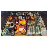 Pokemon-Themed Tins and Trading Card Assortment