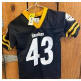 Troy Polamalu Youth Steelers Jersey, Size Small