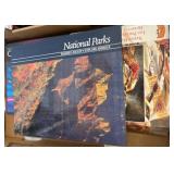Jigsaw Puzzles and National Parks Book