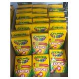 Crayola Crayons 24-Count Boxes (Lot of 20)