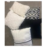Decorative Throw Pillows, Set of Five