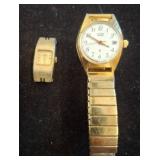 Goldtone Citizen and Seiko Watches