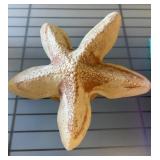 Ceramic Starfish Figurine in Textured Finish