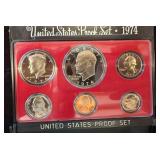 1974 United States Proof Coin Set
