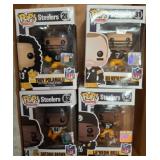 4 Steelers Funko Pop! Vinyl Figures