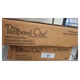 Pampered Chef Mini Loaf and Fluted Pans