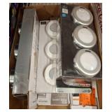 Box Lot of LED Puck Light Kits, Multiple Packs