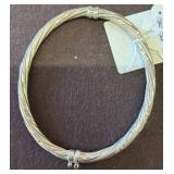 Sterling Silver Twisted Rope Hinged Bracelet