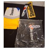 Steelers-Themed Flags and Solo Stove Item