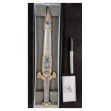 Decorative Gladiator-Style Sword and Sheath