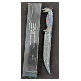 Dragon-Themed Knife With Sheath
