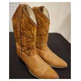 Old West Leather Cowboy Boots, Made in India