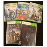 Xbox 360 Video Game Lot (5 Titles)