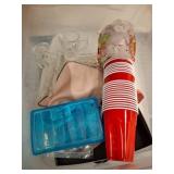 Sterilite 60-Qt Bin With Assorted Household Items