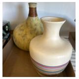 Two Ceramic Decorative Vases