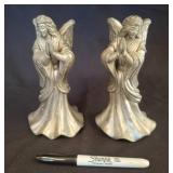 Praying Angel Figurine Candle Holders