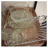 Glass Bowls, Plates, and Cups