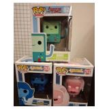 Funko Pop Vinyl Figures: BMO, Lion, Lapis