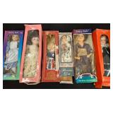 Boxed Porcelain Dolls