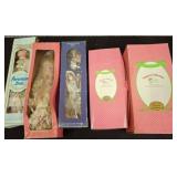 Porcelain Dolls in Boxes