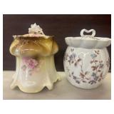Decorative Porcelain Biscuit Jars