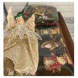Angel Tree Topper and Holiday Decor Assortment