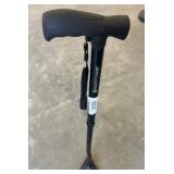 Adjustable Black HurryCane Walking Cane