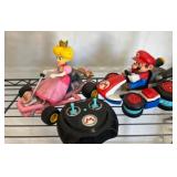 Mario and Peach RC Karts with Controller