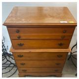 Wood Chest with 5 Drawers