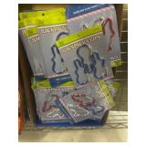 Backpack Clips in Red and Blue