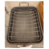 Nonstick Roasting Pan with Removable Rack