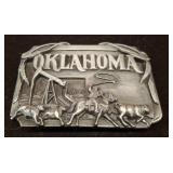1984 Heritage Oklahoma Belt Buckle