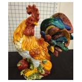 Noble Excellence Ceramic Rooster Figurine