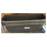 Gray Plastic Planter Boxes With Inserts