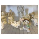 Ceramic Angel Figurines