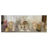 Ceramic and Resin Angel Figurines
