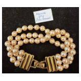 Kenneth Jay Lane Faux Pearl Bracelet