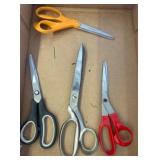 Four Mixed-Style Scissors