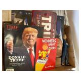 Donald Trump Memorabilia Lot with Magazines