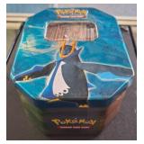 Pokemon Tin With Bakugan Trading Cards