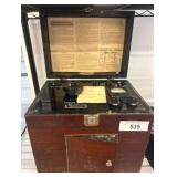 Beckman Wooden Case pH Meter Apparatus