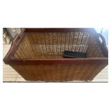 Wicker Basket, Texas Instruments TI-84 Calculator