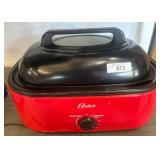 Oster Electric Roaster Oven, Red Finish