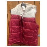 Ocean Coast Two-Tone Puffer Vest, Size XL