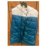 Ocean + Coast Puffer Vest with Hood