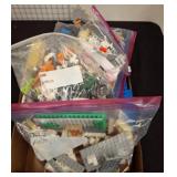 Lego Pieces and Minifigure Collection