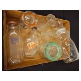 Vintage Glass Bottles and Jars