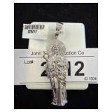 Sterling Silver Religious Pendant