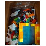 Lego Pieces in Open Box