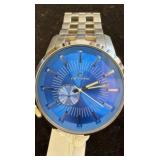 Rip Curl Quartz Watch with Blue Sunray Dial